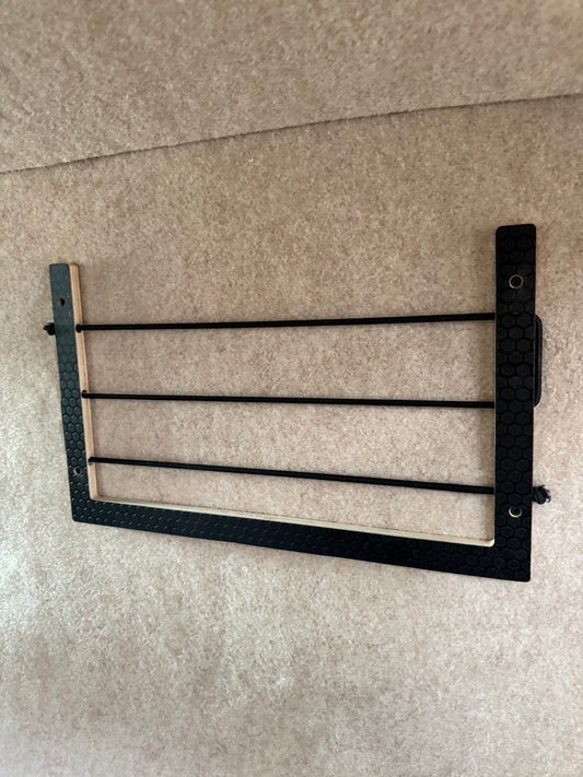 Camper Van Bungee Storage System | Space-Saving Campervan & Motorhome Wall Storage Rack