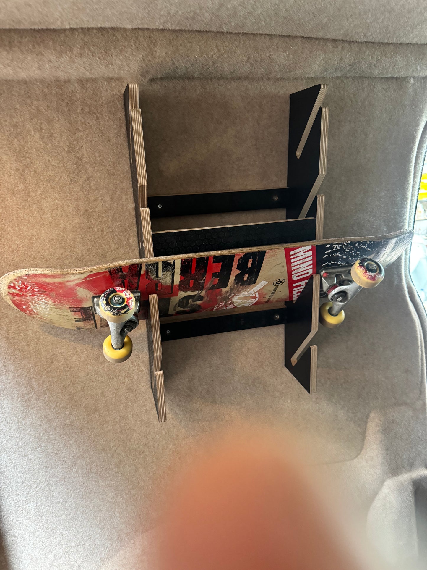 Campervan Skateboard Rack – 4 Slot HEXA Board