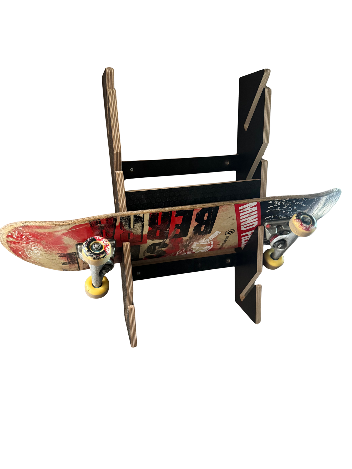 Campervan Skateboard Rack – 4 Slot HEXA Board