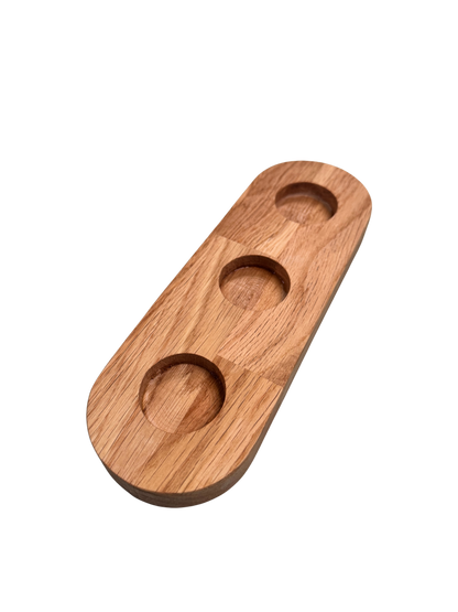 Tea light holder  - Wooden Oak
